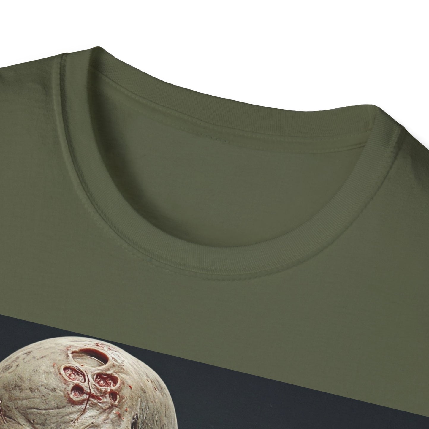 UK - Zombie Graphic Unisex Softstyle T-Shirt | Perfect for Halloween and Horror Fans