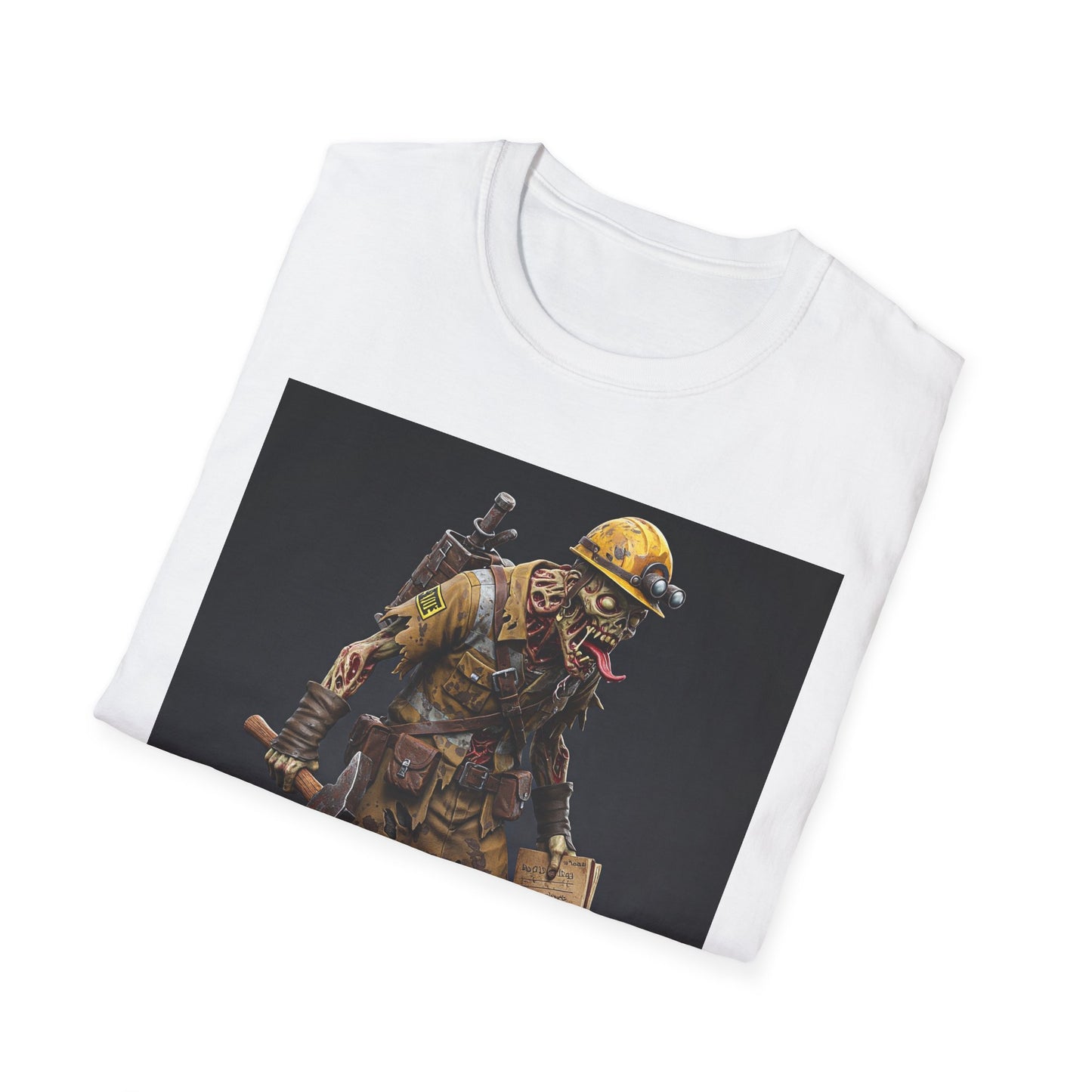 Vintage Mining Themed Unisex Softstyle T-Shirt - Perfect for Adventure Lovers