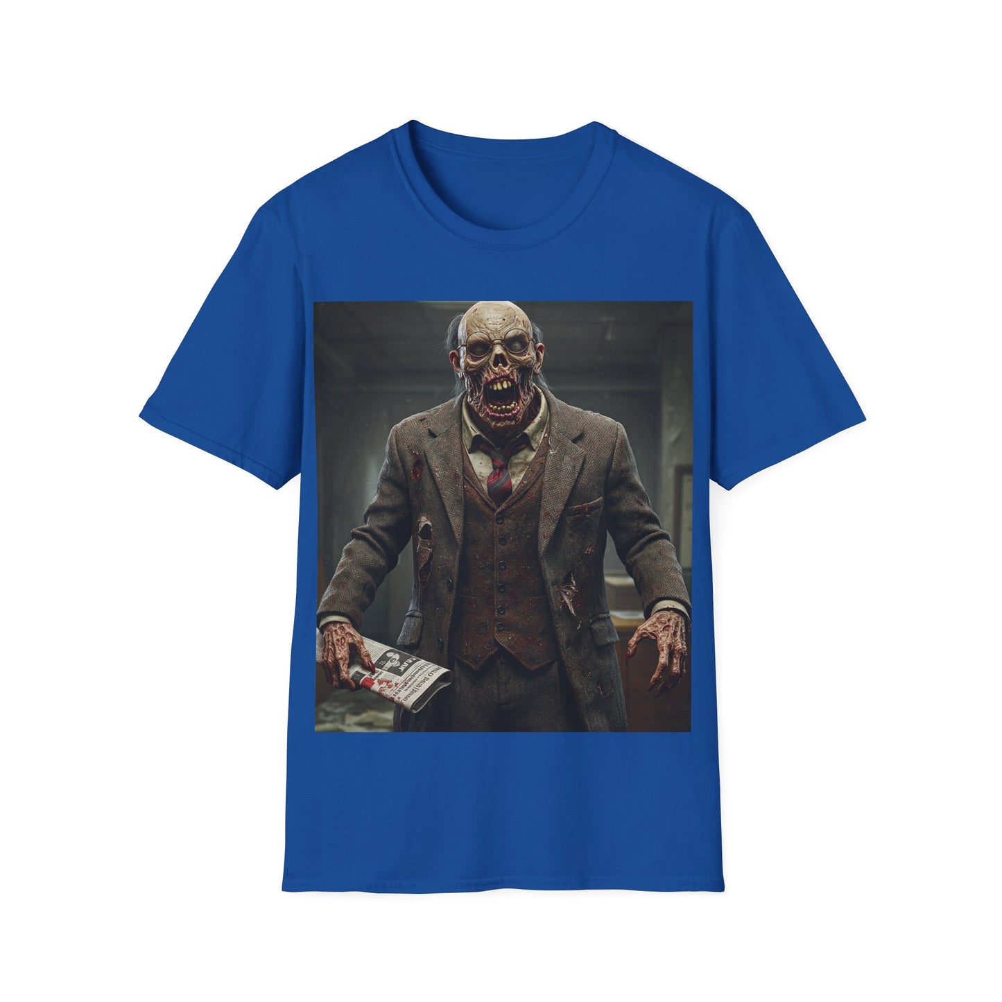 UK - Zombie Horror Unisex T-Shirt - Perfect for Halloween and Horror Fans