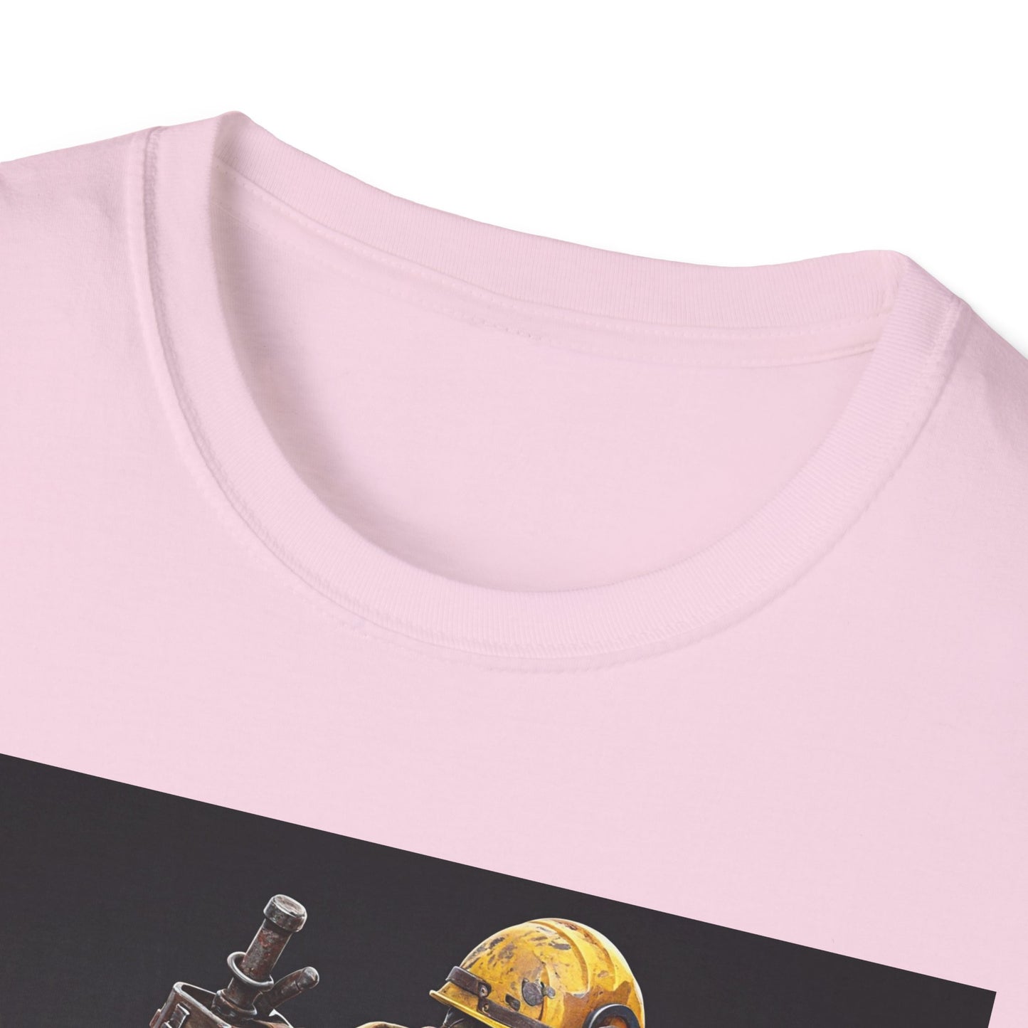 Vintage Mining Themed Unisex Softstyle T-Shirt - Perfect for Adventure Lovers