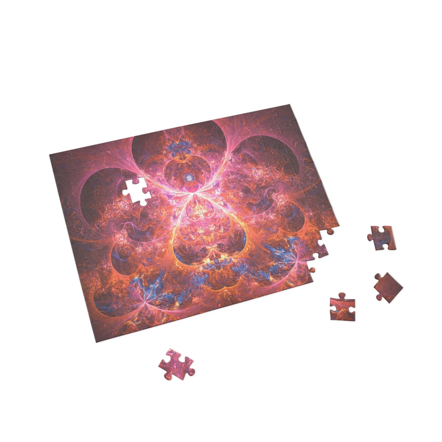 Vibrant Cosmic Puzzle - 96, 252, 500, 1000-Piece Options