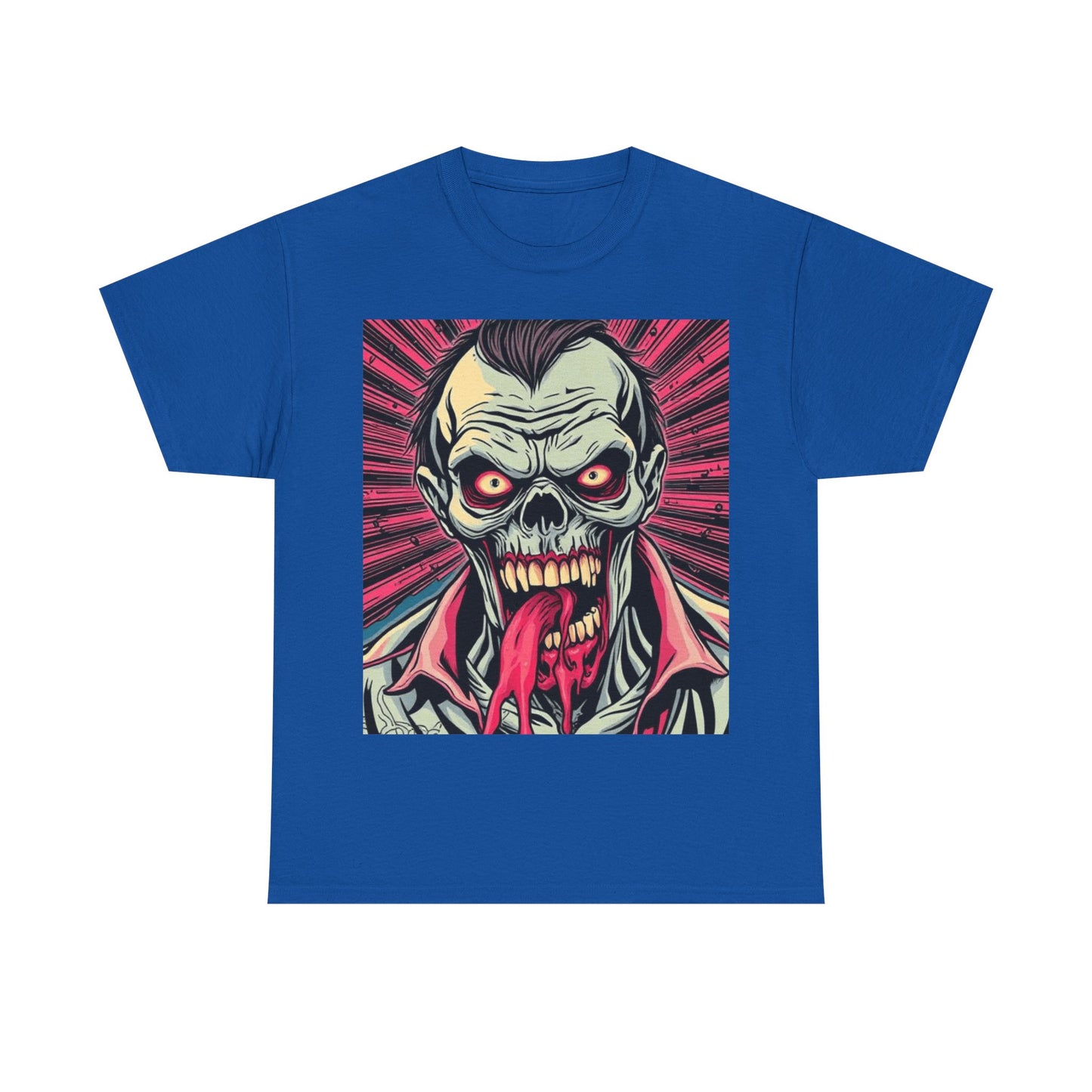 UK - Vintage Horror Graphic Unisex Heavy Cotton Tee