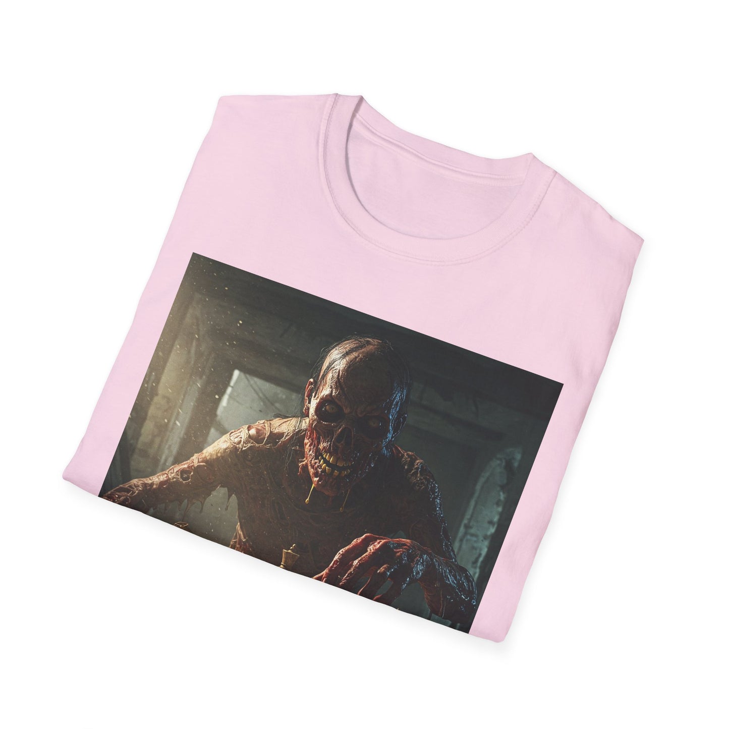 Vintage Chess Monster Unisex Softstyle T-Shirt - Perfect for Game Nights and Fantasy Fans