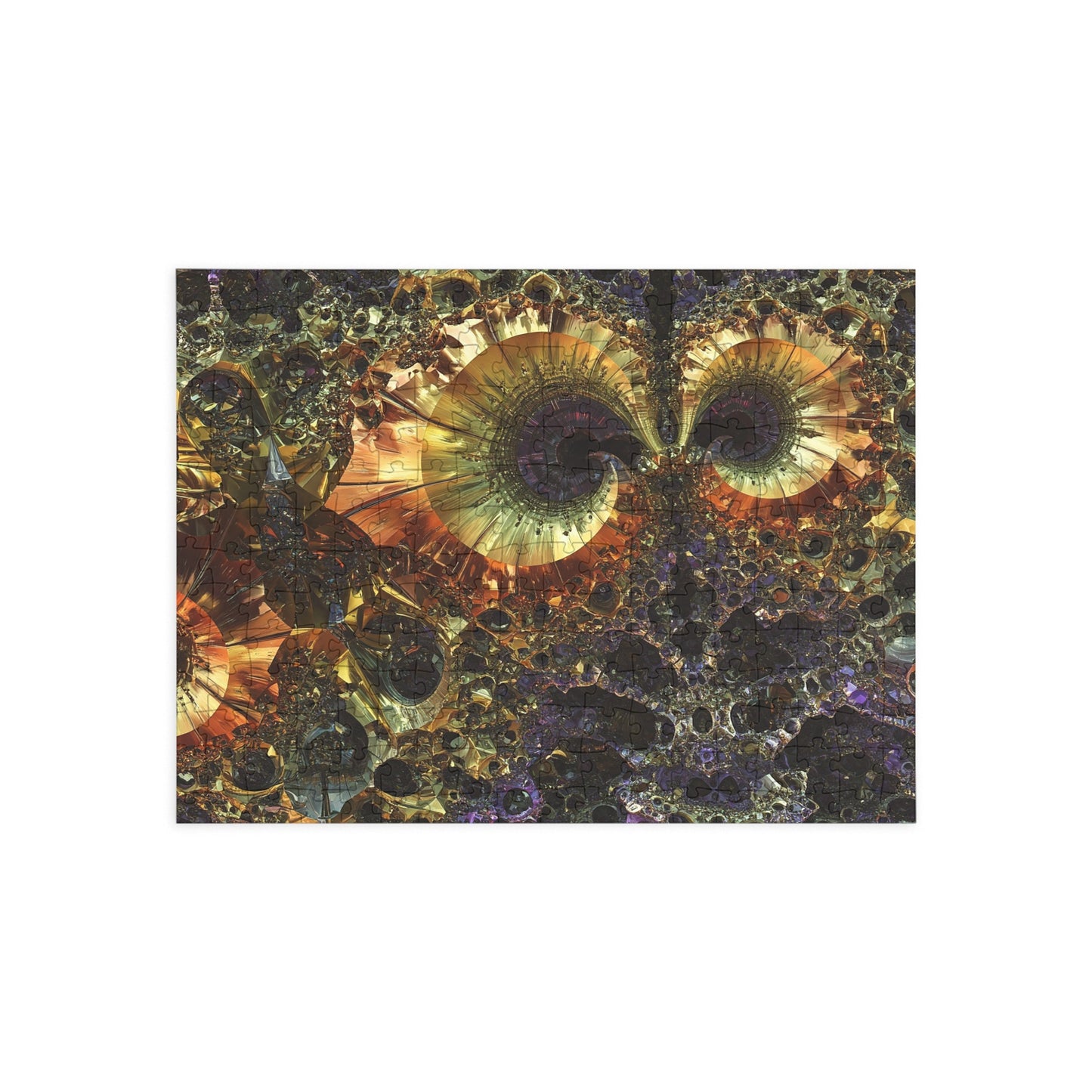 Artistic Fractal Puzzle - 96 to 1000-Piece Options for Relaxation and Fun