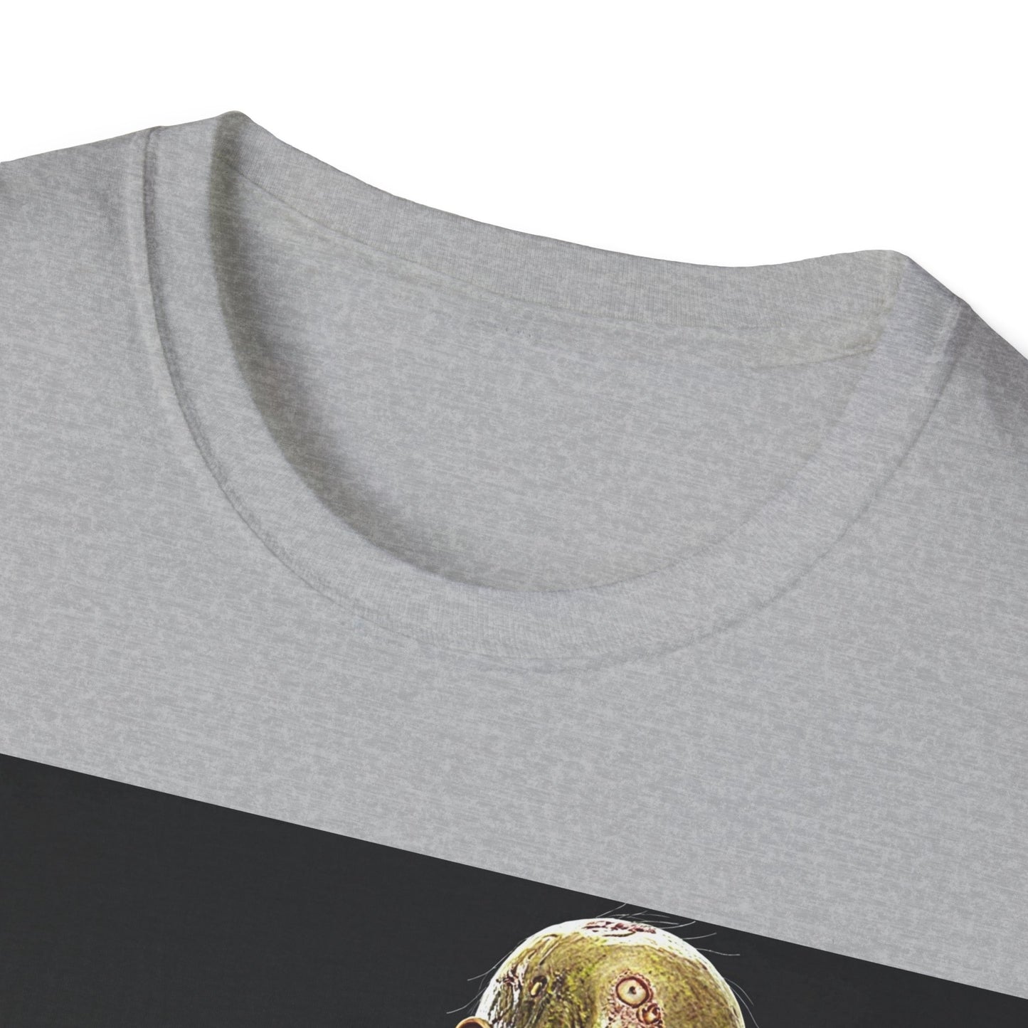 UK - Zombie Graphic Unisex Softstyle T-Shirt | Perfect for Halloween and Horror Fans