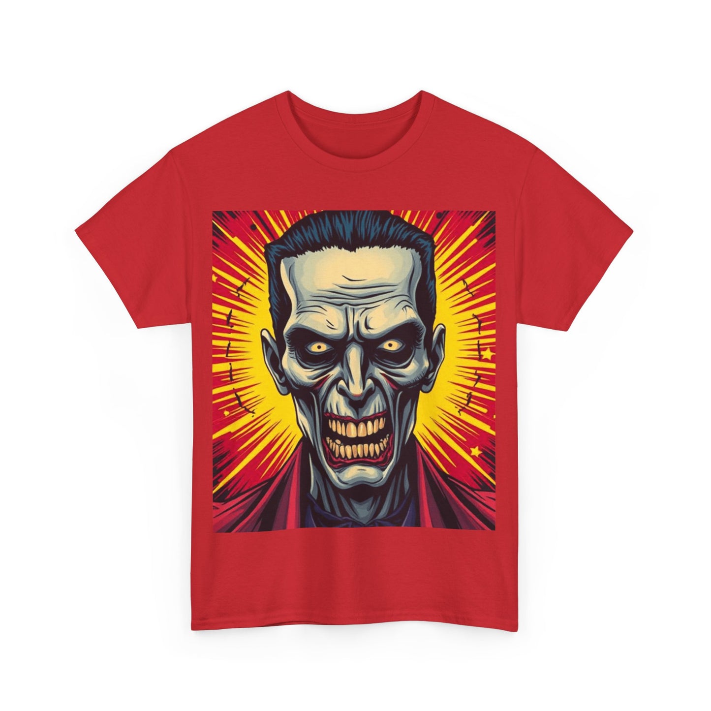 UK - Unisex Heavy Cotton Tee - Vintage Horror Graphic Tee