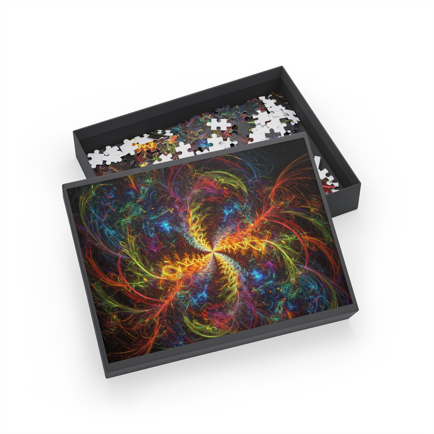 094- Fractal Puzzle (96, 252, 500, 1000-Piece) - Fun Family Activity and Gift