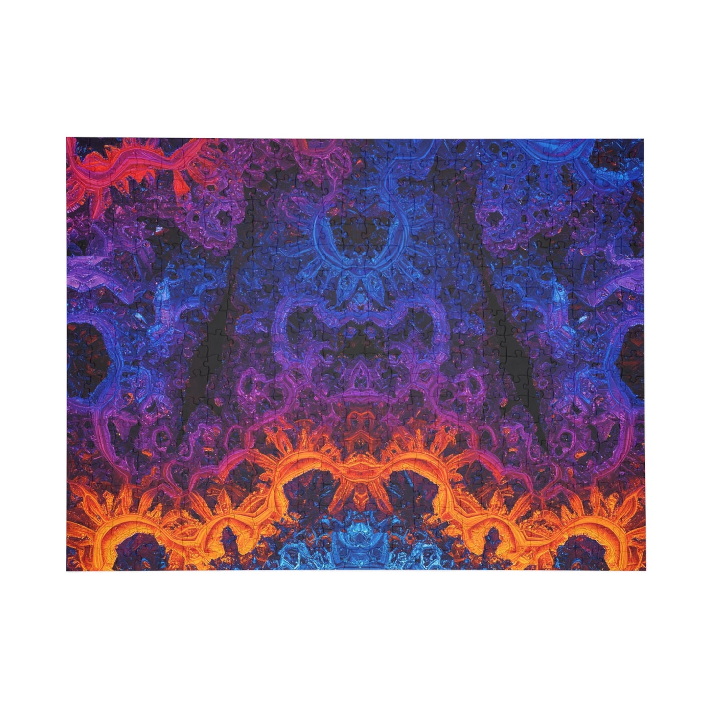 097- Fractal Puzzle (96, 252, 500, 1000-Piece) - Fun Family Activity and Gift