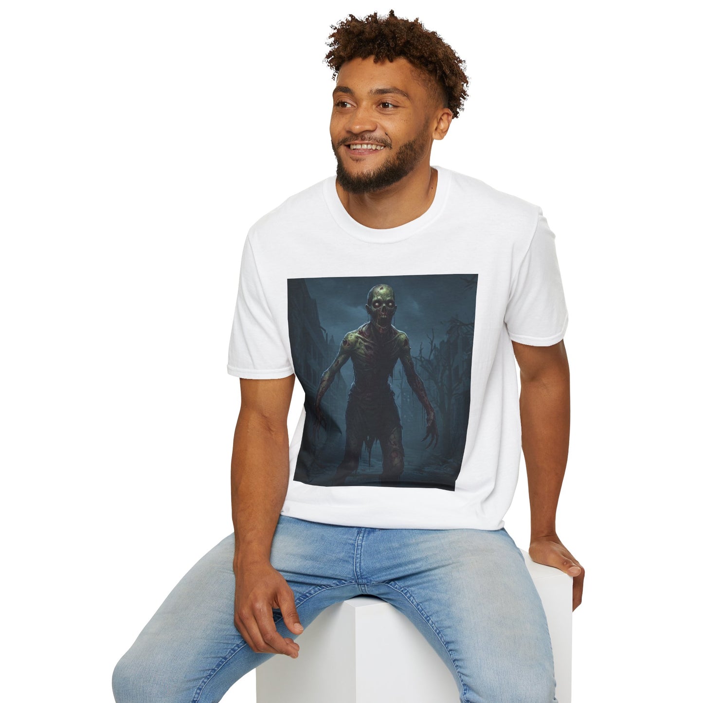 Zombie Apocalypse Unisex Softstyle T-Shirt - Perfect for Horror Lovers