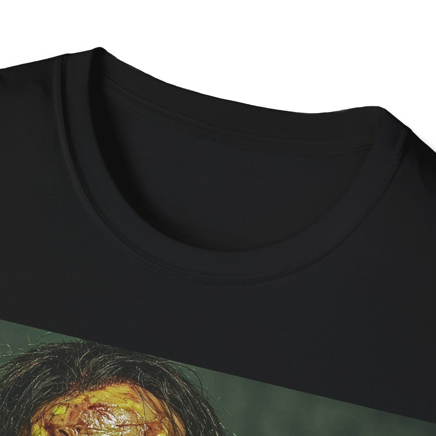UK - Apocalyptic Portrait Tee, bold, decaying zombie graphic