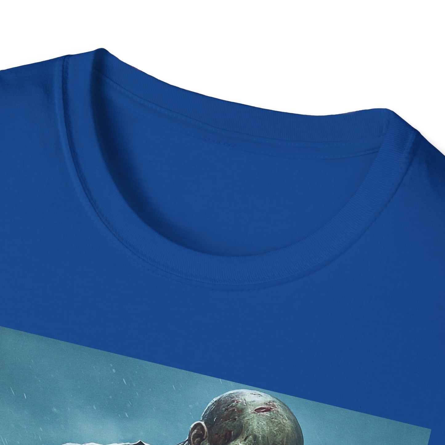 Unisex Horror Graphic T-Shirt - Zombie Design for Halloween & Horror Fans