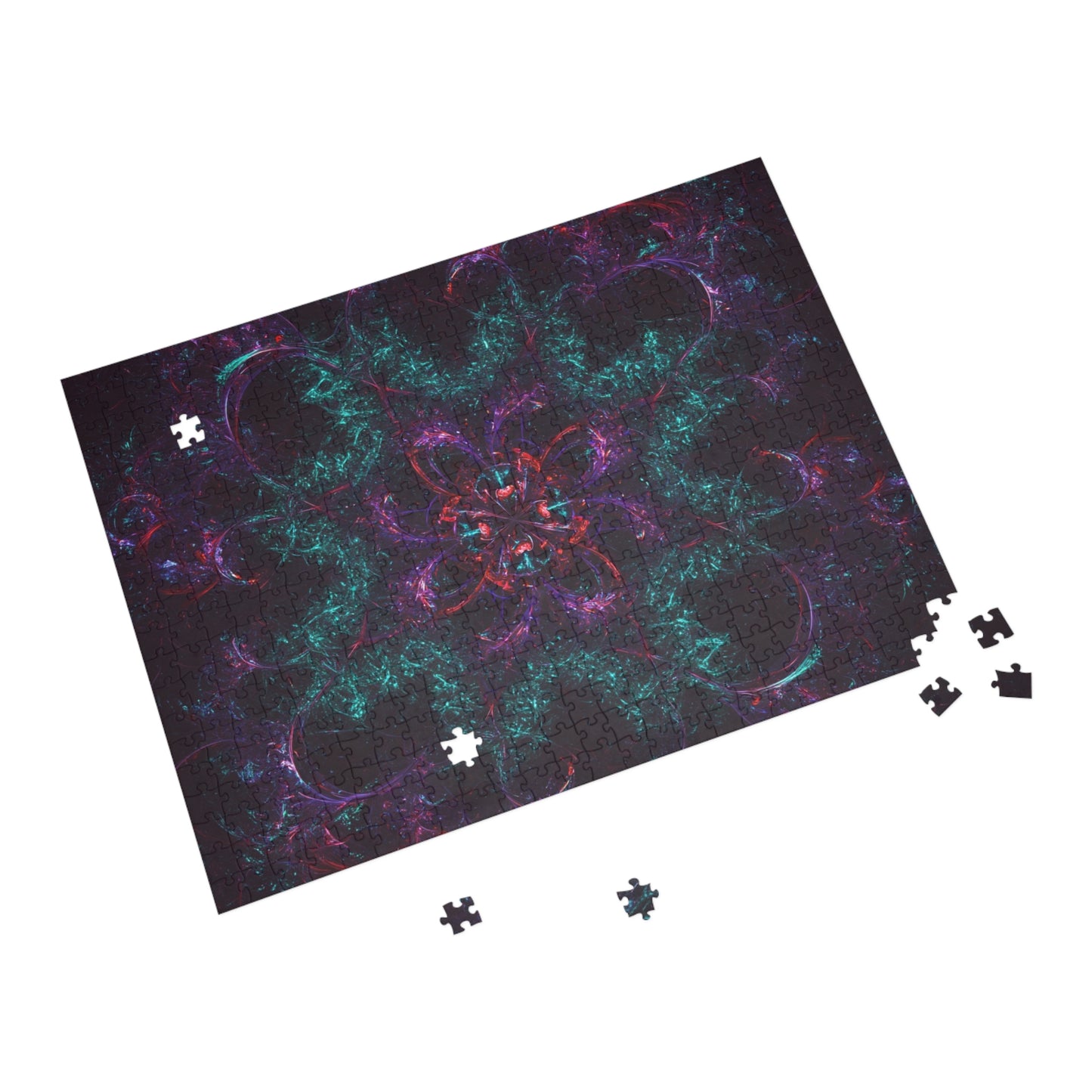 Colorful Mandala Puzzle - 96, 252, 500, 1000-Piece Options