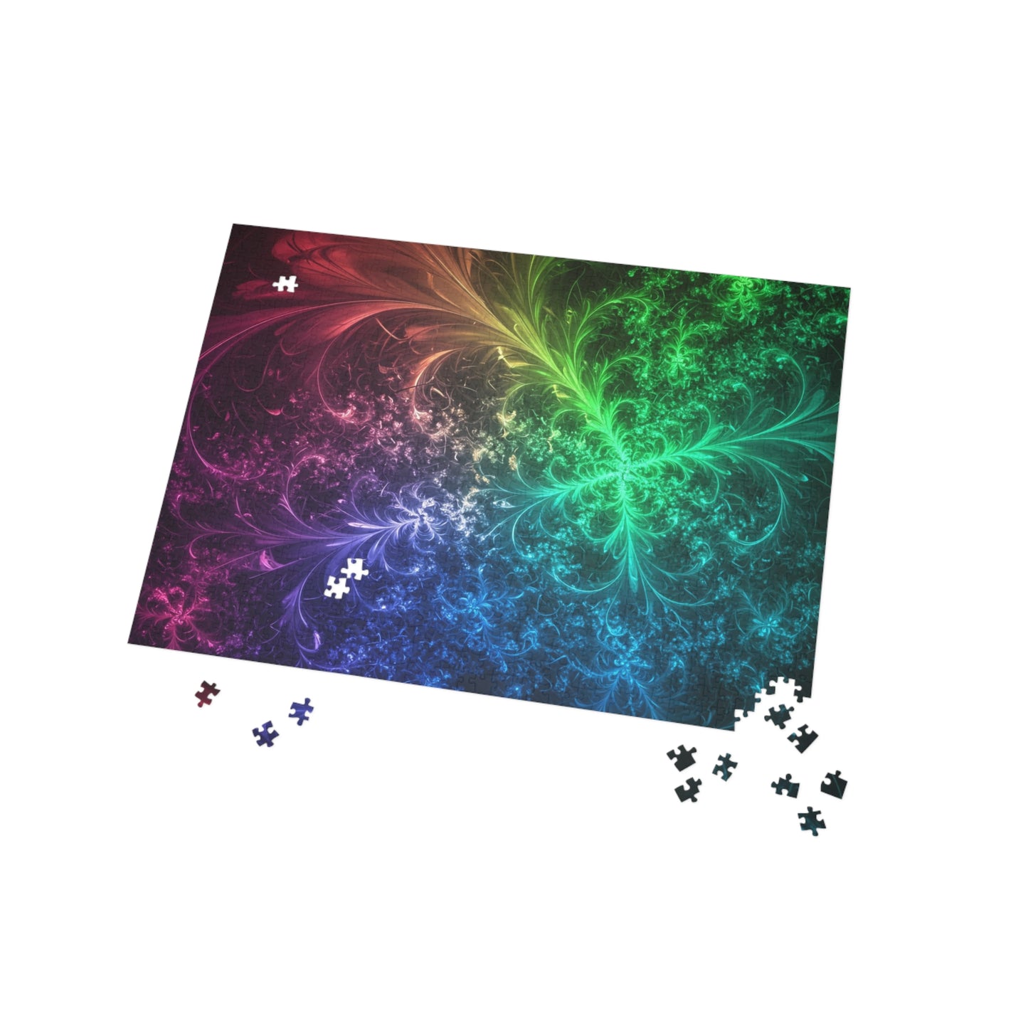 049- Fractal Puzzle (96, 252, 500, 1000-Piece) - Fun Family Activity and Gift