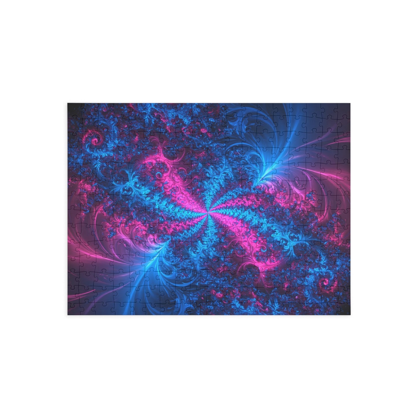 Vibrant Fractal Art Puzzle - 96, 252, 500, 1000-Piece Jigsaw