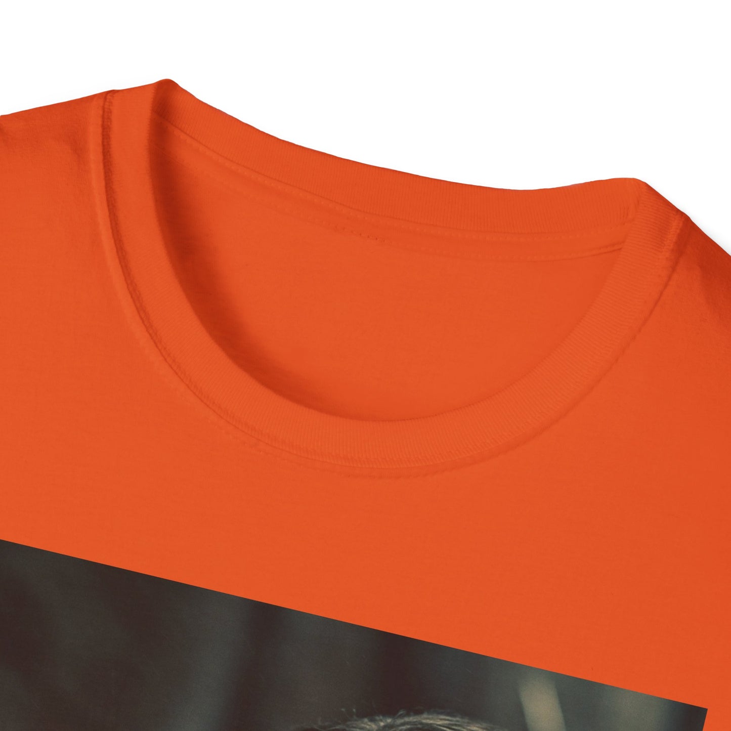 Apocalyptic Portrait Tee, bold, decaying zombie graphic