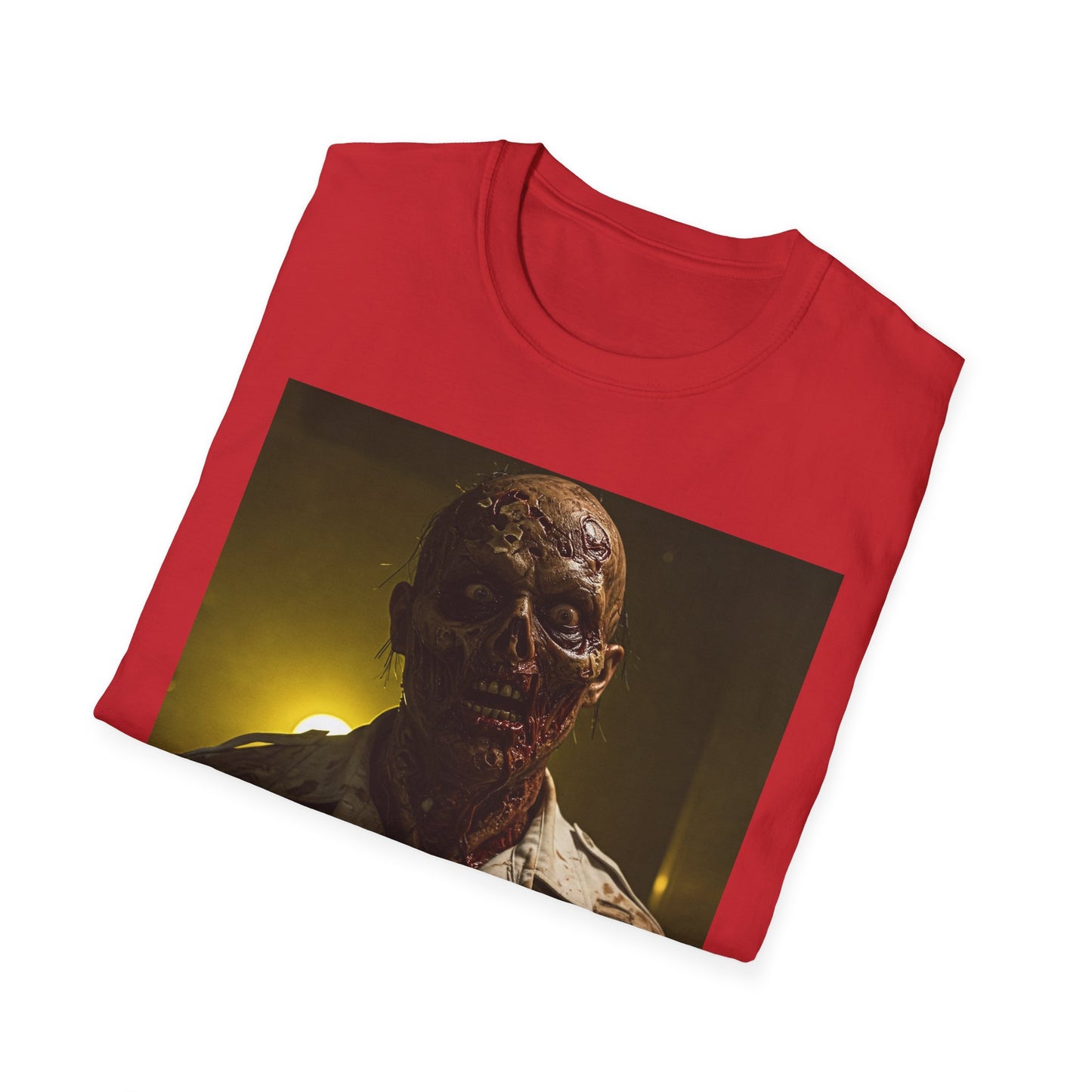 Zombie EMT Unisex Softstyle T-Shirt - Horror Apparel for Halloween