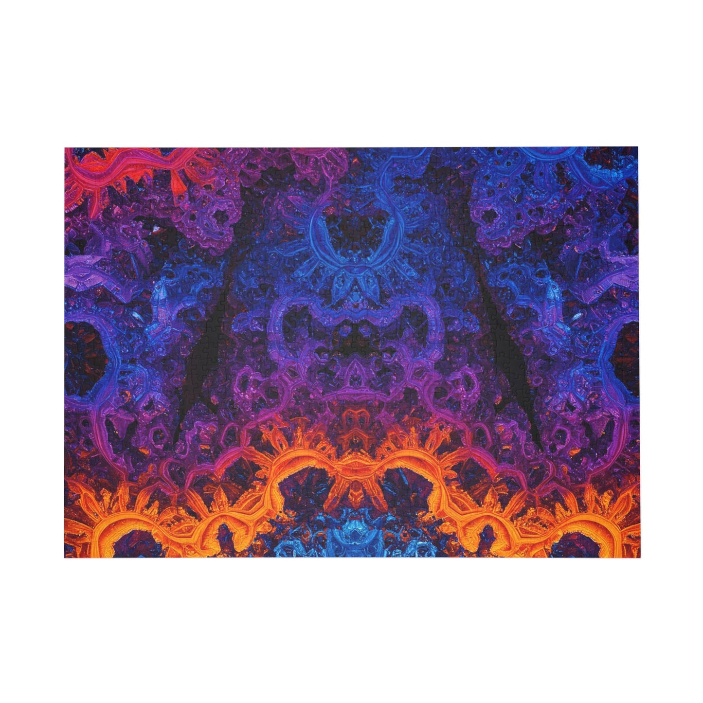 097- Fractal Puzzle (96, 252, 500, 1000-Piece) - Fun Family Activity and Gift