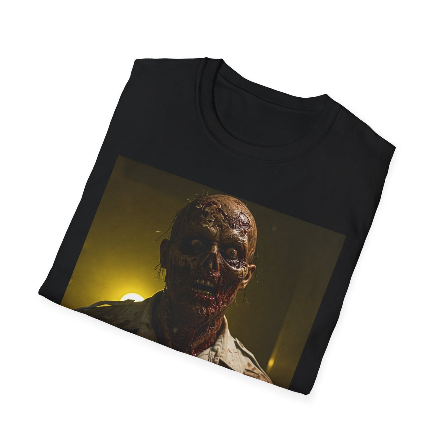 Zombie EMT Unisex Softstyle T-Shirt - Horror Apparel for Halloween
