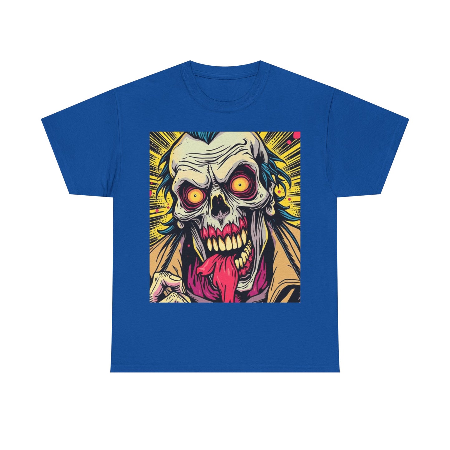 UK - Zombie Graphic Unisex Heavy Cotton Tee