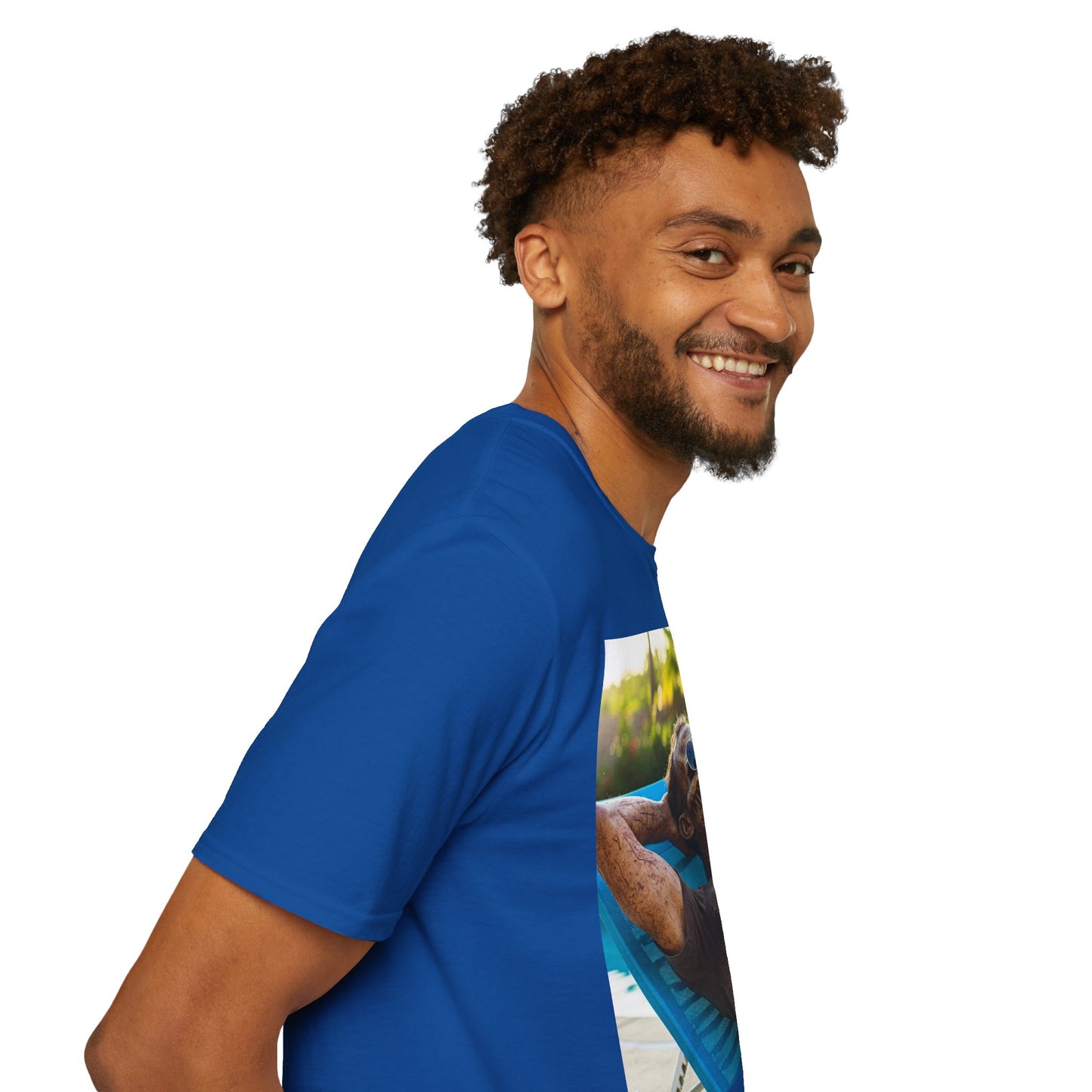 Chillin' Zombie Unisex Softstyle T-Shirt | Halloween Apparel
