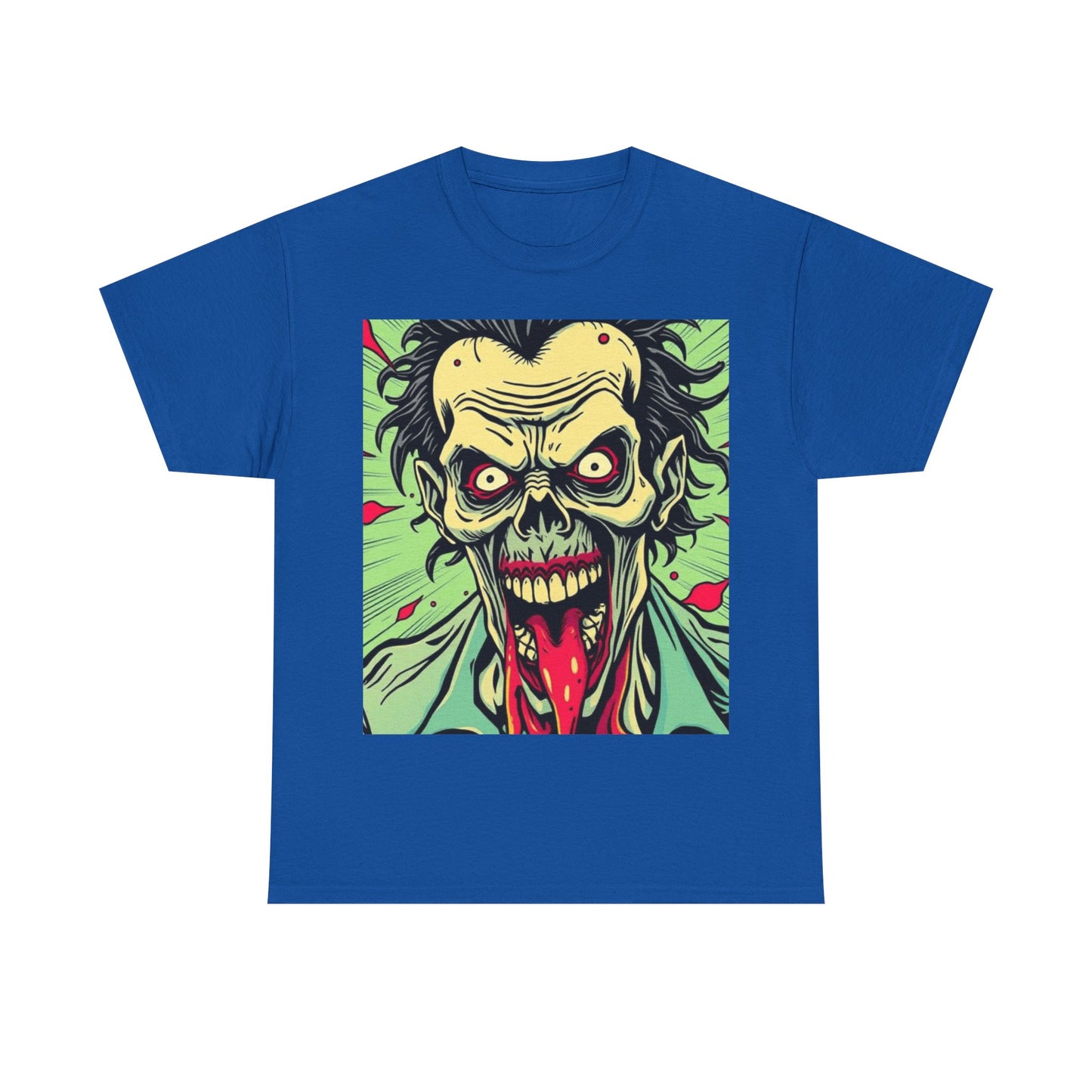UK - Horror Graphic Tee - Creepy Zombie Design for Halloween