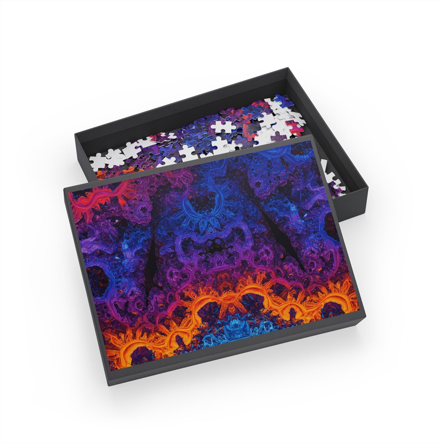 097- Fractal Puzzle (96, 252, 500, 1000-Piece) - Fun Family Activity and Gift