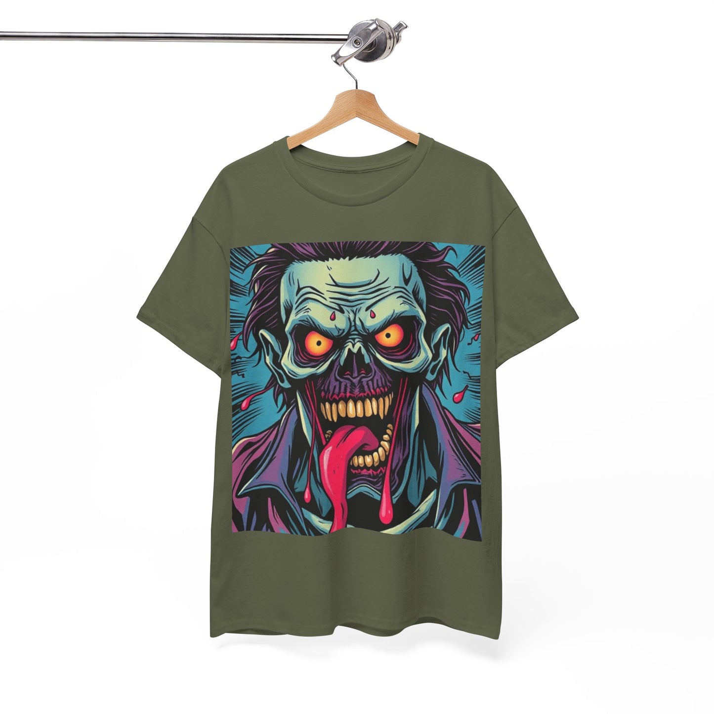 UK - Vibrant Zombie Graphic Tee - Unisex