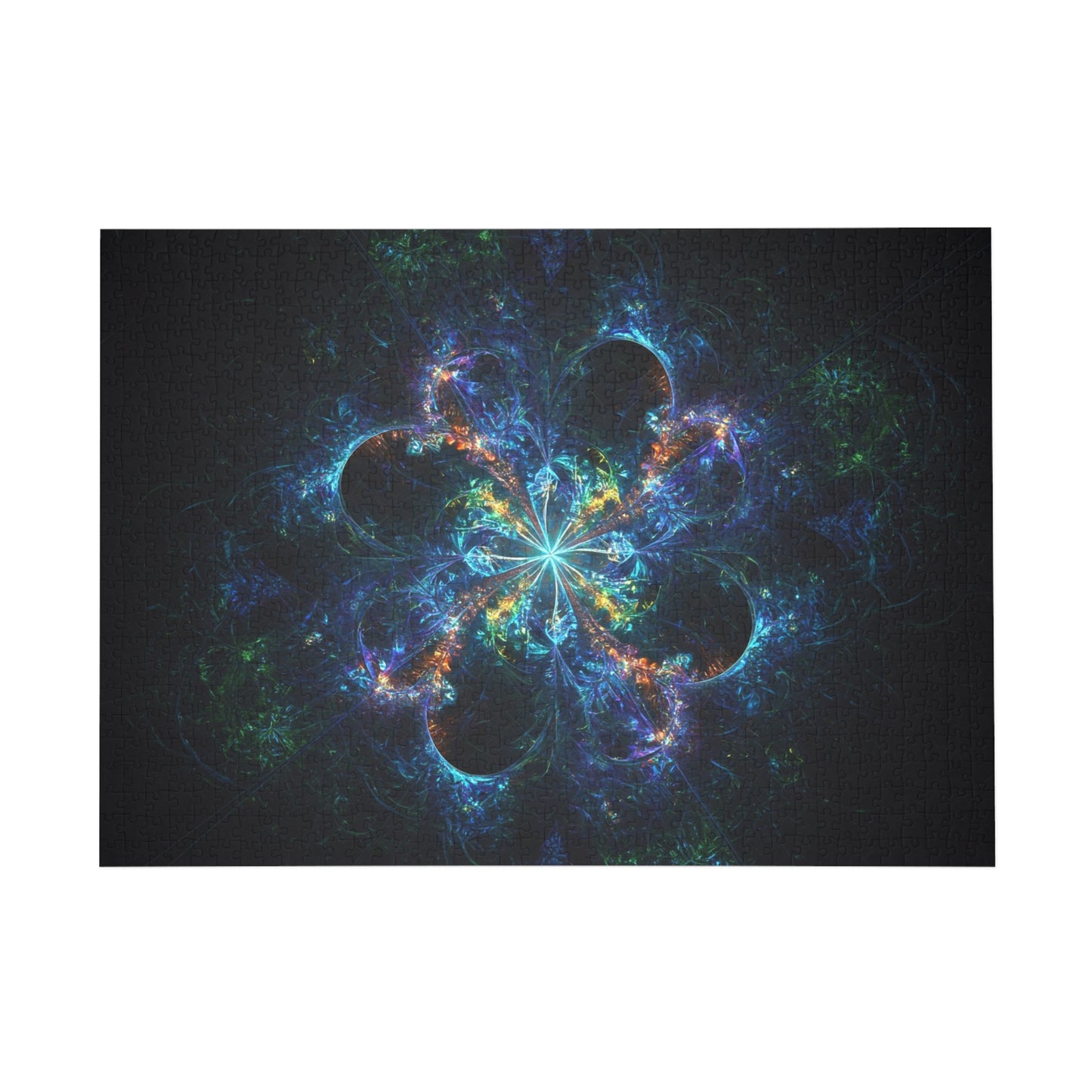 023 - Fractal Puzzle (96, 252, 500, 1000-Piece) - Fun Family Activity and Gift