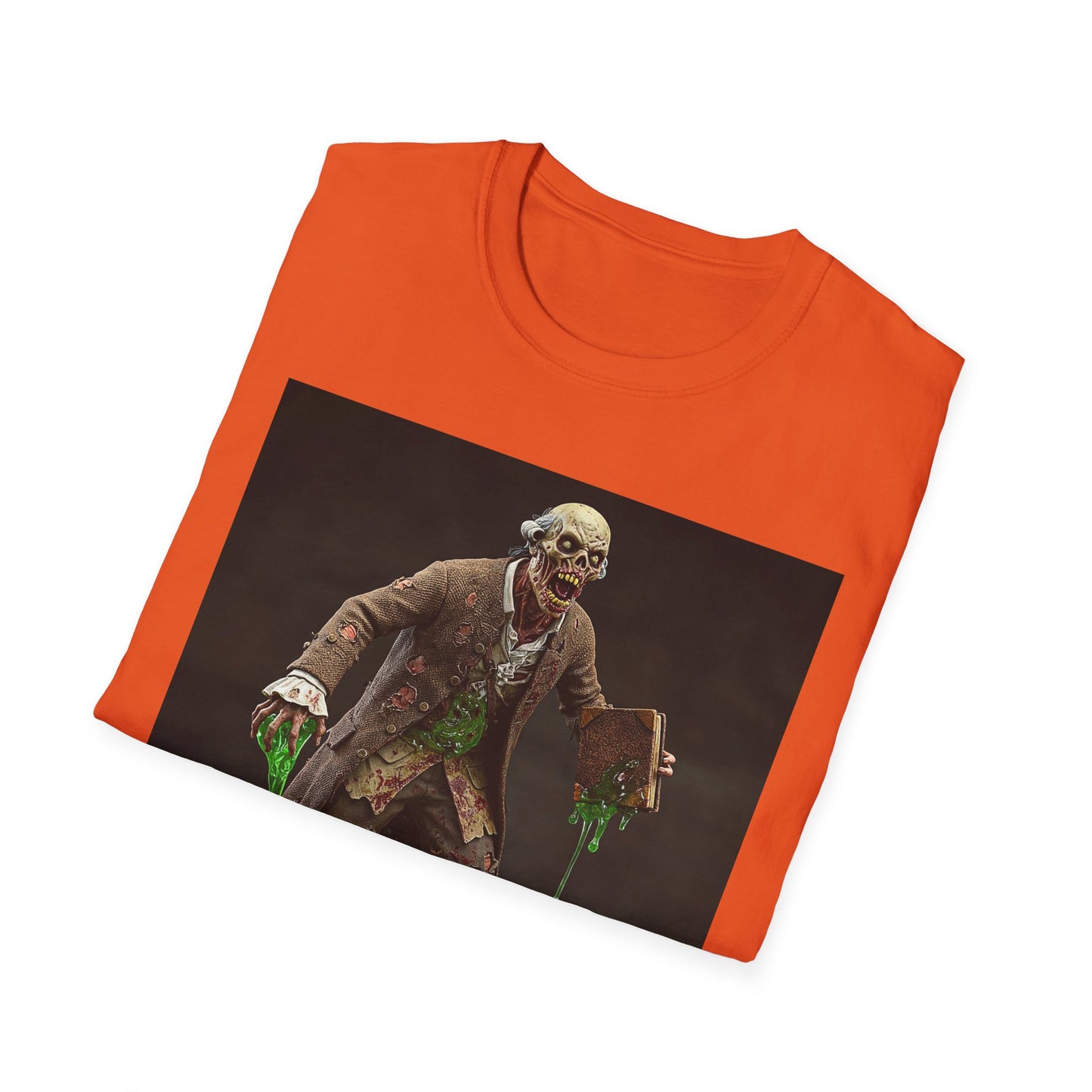 Zombie Science Unisex Softstyle T-Shirt - Spooky Halloween Apparel
