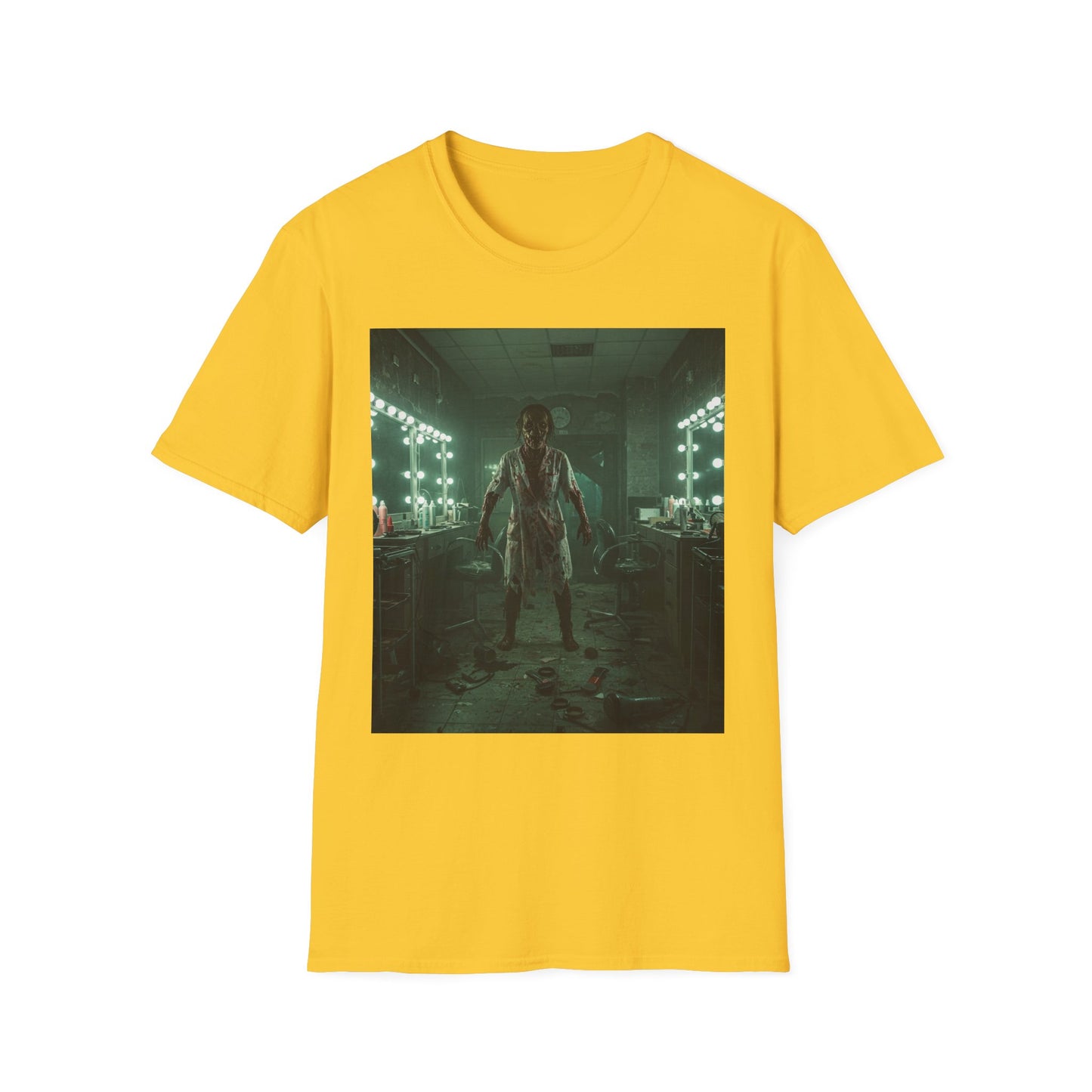 Creepy Horror Unisex Softstyle T-Shirt - Perfect for Halloween