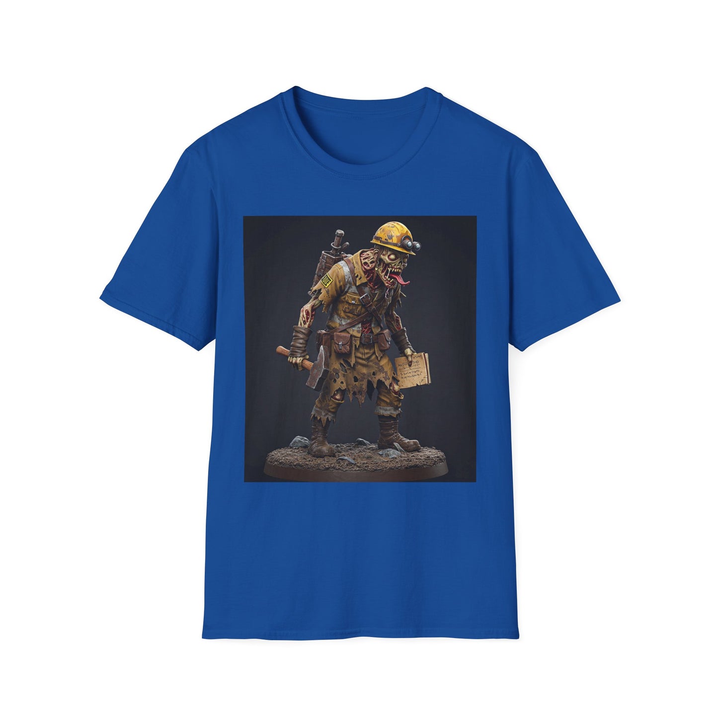 Vintage Mining Themed Unisex Softstyle T-Shirt - Perfect for Adventure Lovers