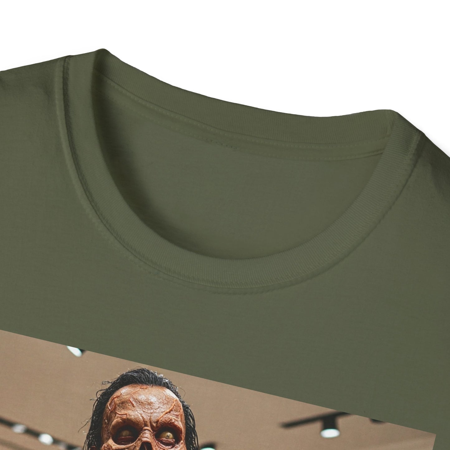 Creepy Vintage Skull T-Shirt for Halloween