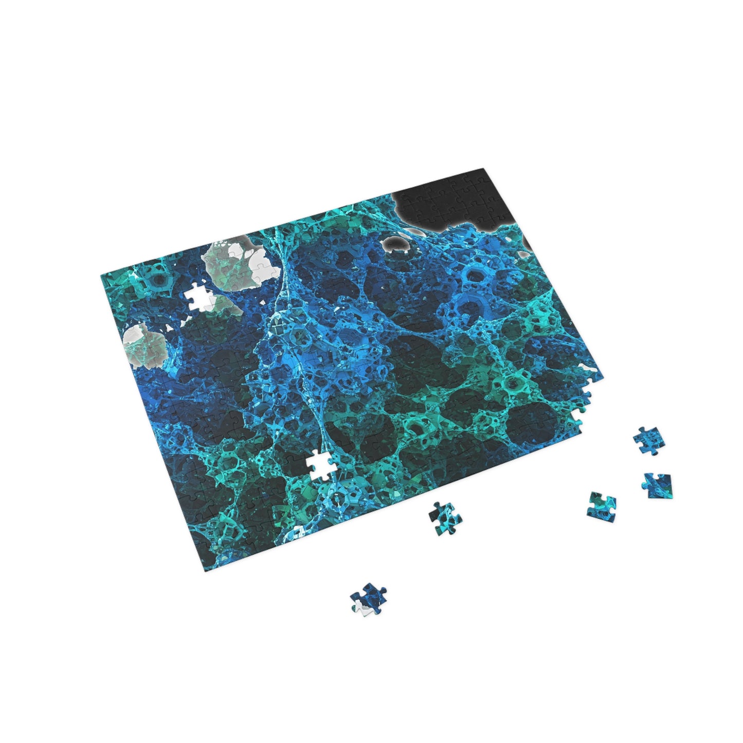 046- Fractal Puzzle (96, 252, 500, 1000-Piece) - Fun Family Activity and Gift