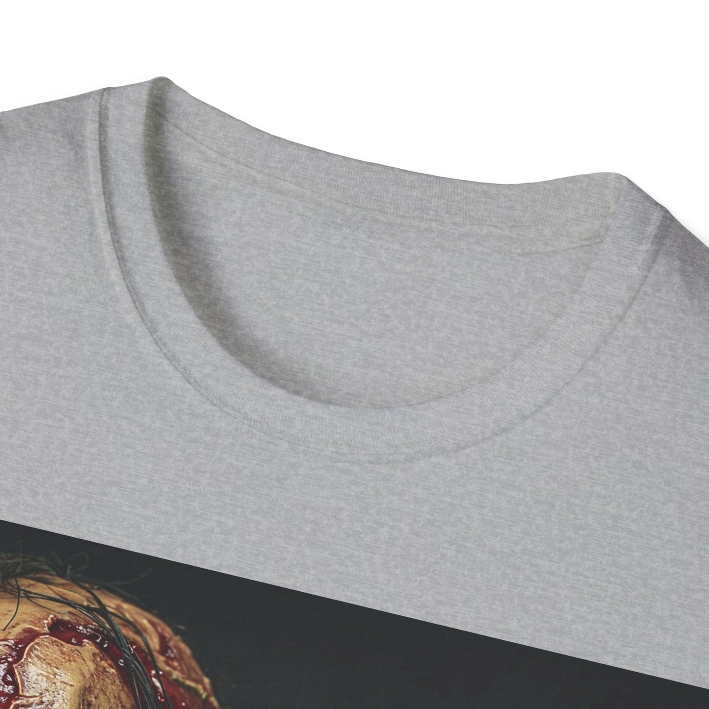 UK - Unisex Softstyle Horror Zombie T-Shirt - Perfect for Halloween and Horror Fans