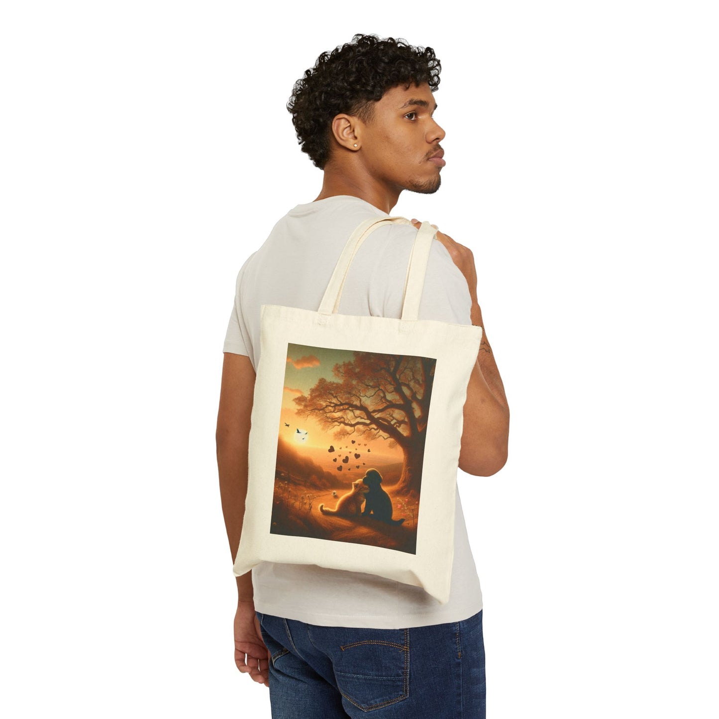 Cotton Canvas Tote Bag