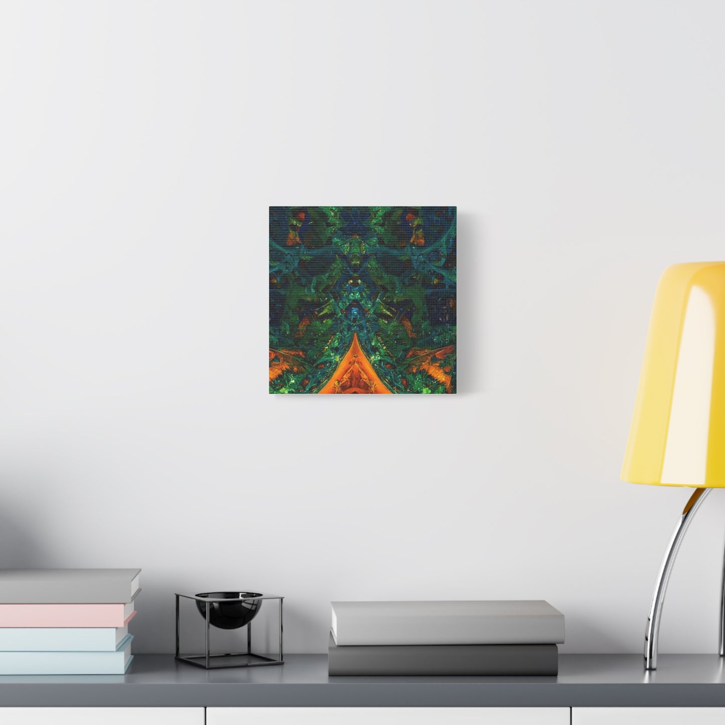 Vibrant Abstract Fractal Art Canvas Print