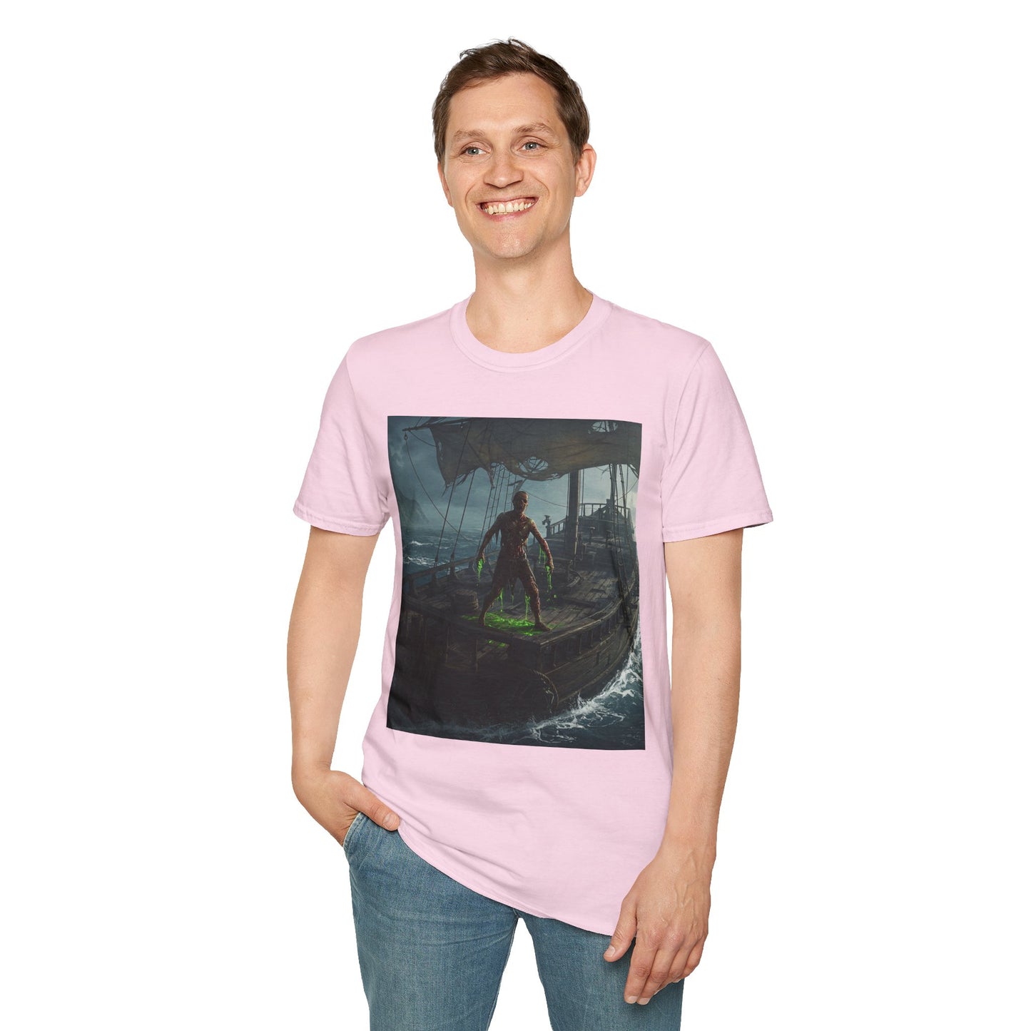Adventurous Pirate Graphic Unisex T-Shirt - Perfect for Sea Lovers!