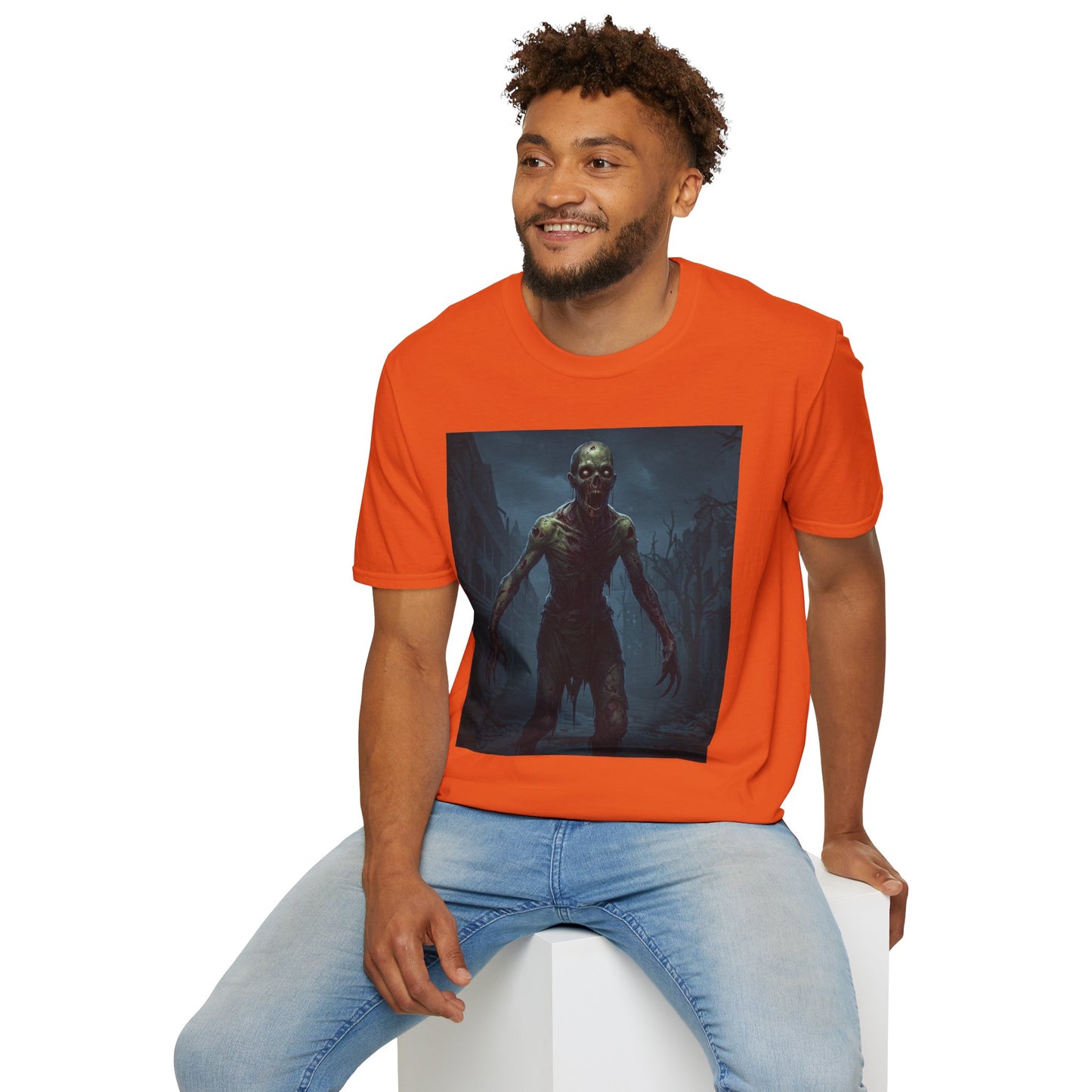 Zombie Apocalypse Unisex Softstyle T-Shirt - Perfect for Horror Lovers