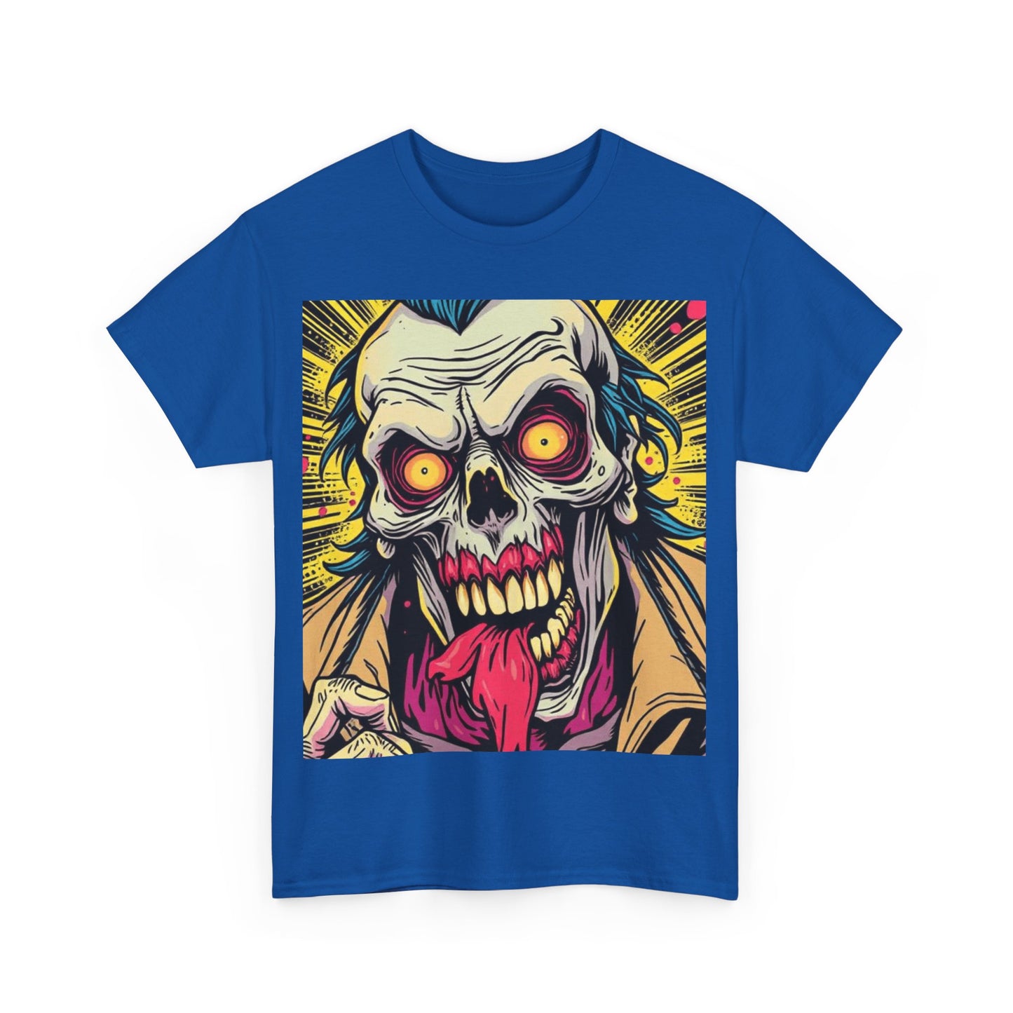 UK - Zombie Graphic Unisex Heavy Cotton Tee