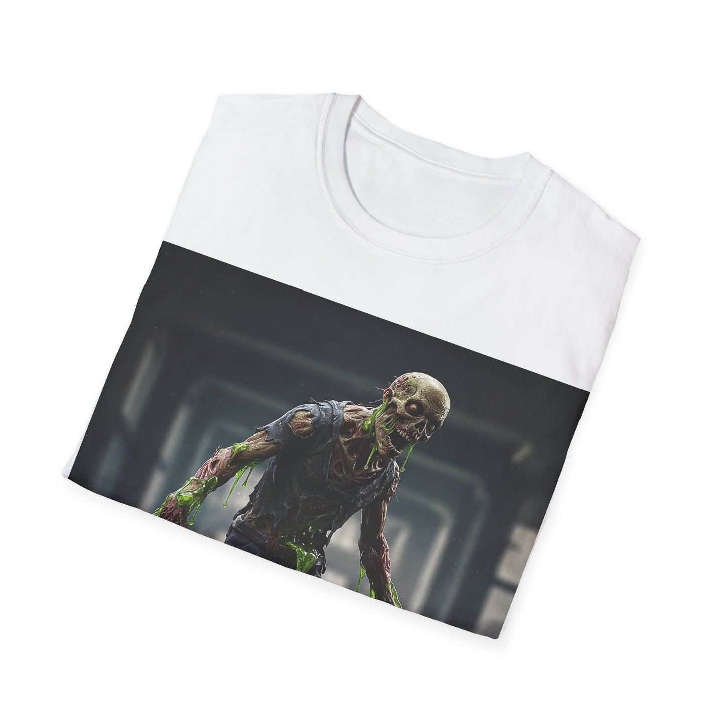 UK - Zombie Apocalypse Unisex Graphic T-Shirt - Fun Horror Wear for Halloween and Parties