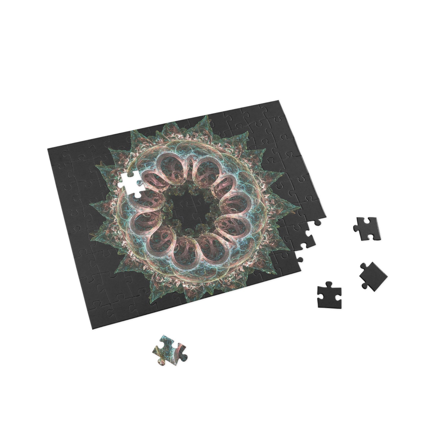 065- Fractal Puzzle (96, 252, 500, 1000-Piece) - Fun Family Activity and Gift