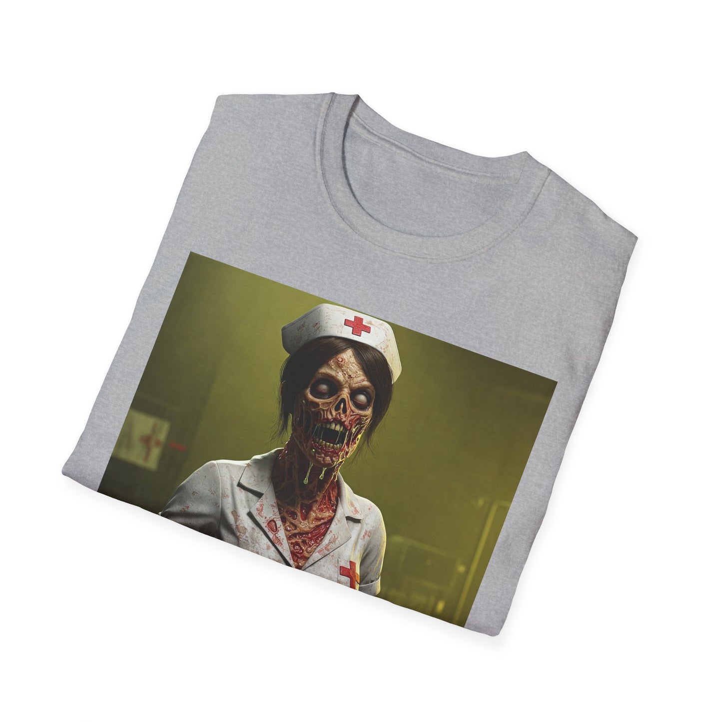 Apocalyptic Portrait Tee: A Vision of Decay