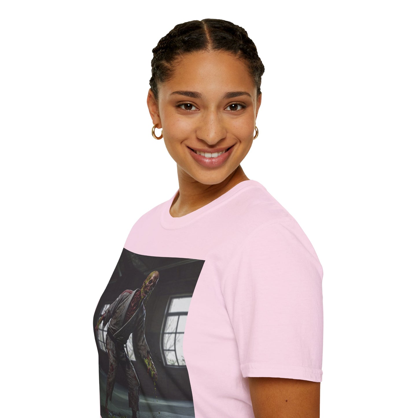 Unisex Zombie Graphic T-Shirt - Perfect for Halloween and Horror Fans