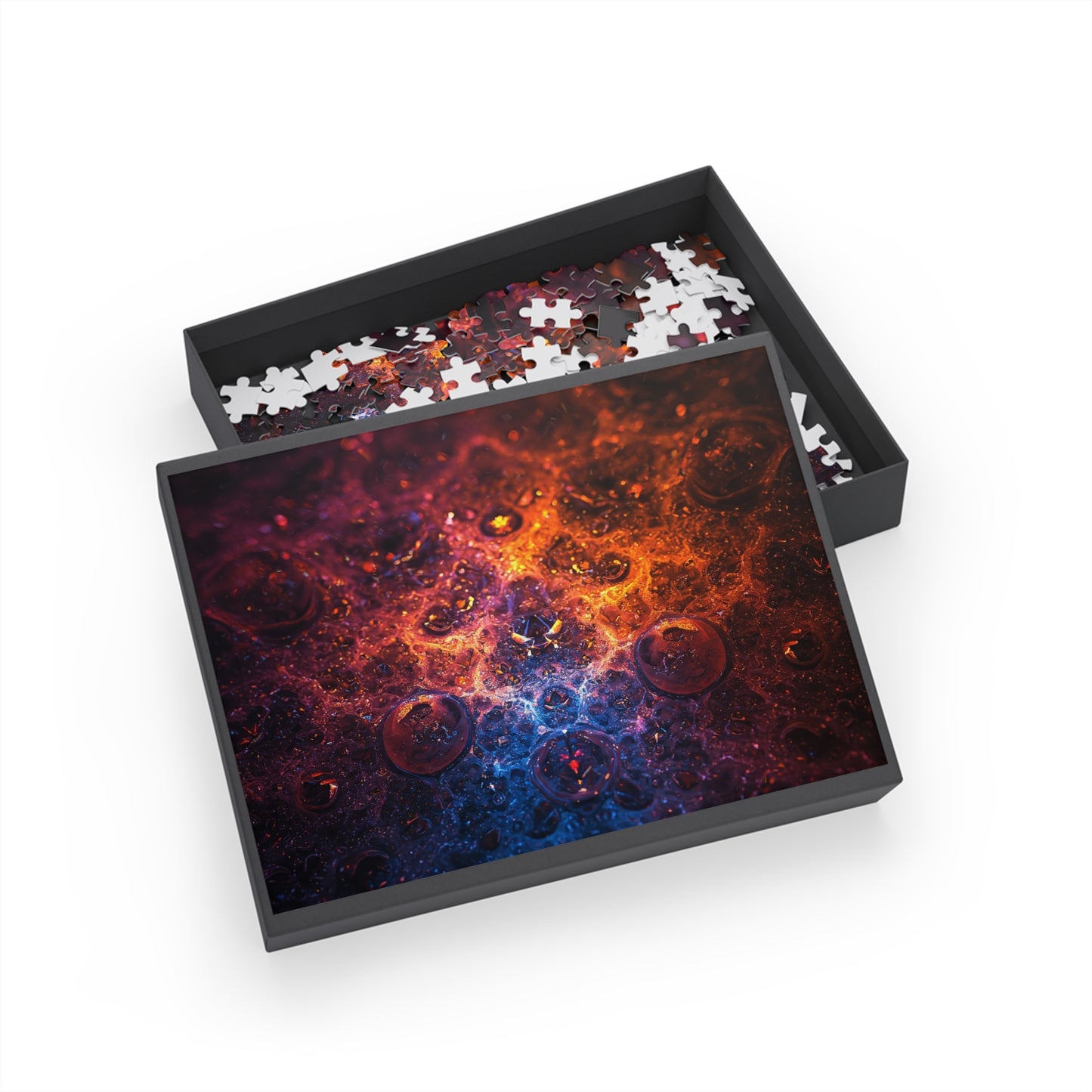Cosmic Fantasy Puzzle (1000-Piece) - Mystical Glow Design for Family Fun and Relaxation