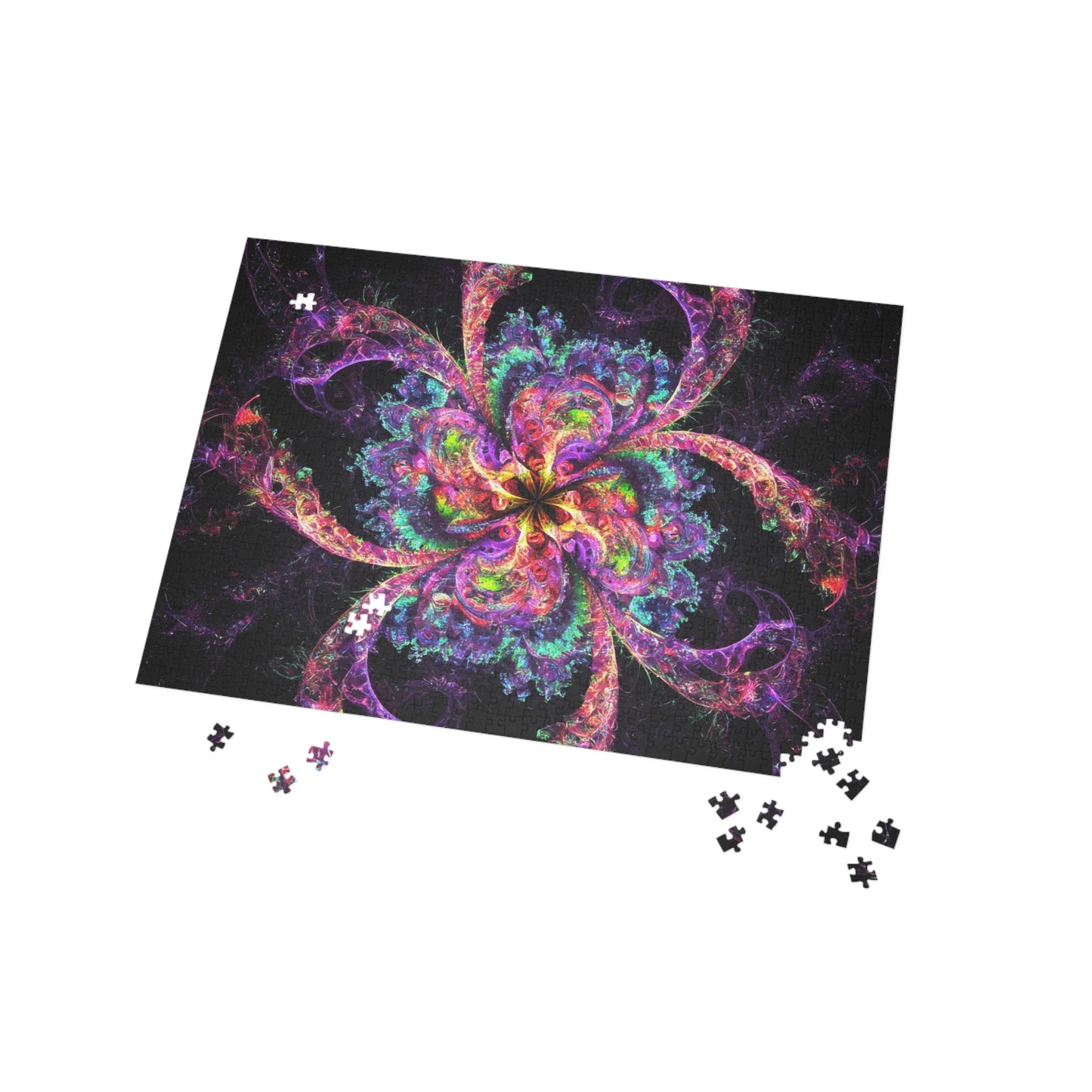 092- Fractal Puzzle (96, 252, 500, 1000-Piece) - Fun Family Activity and Gift