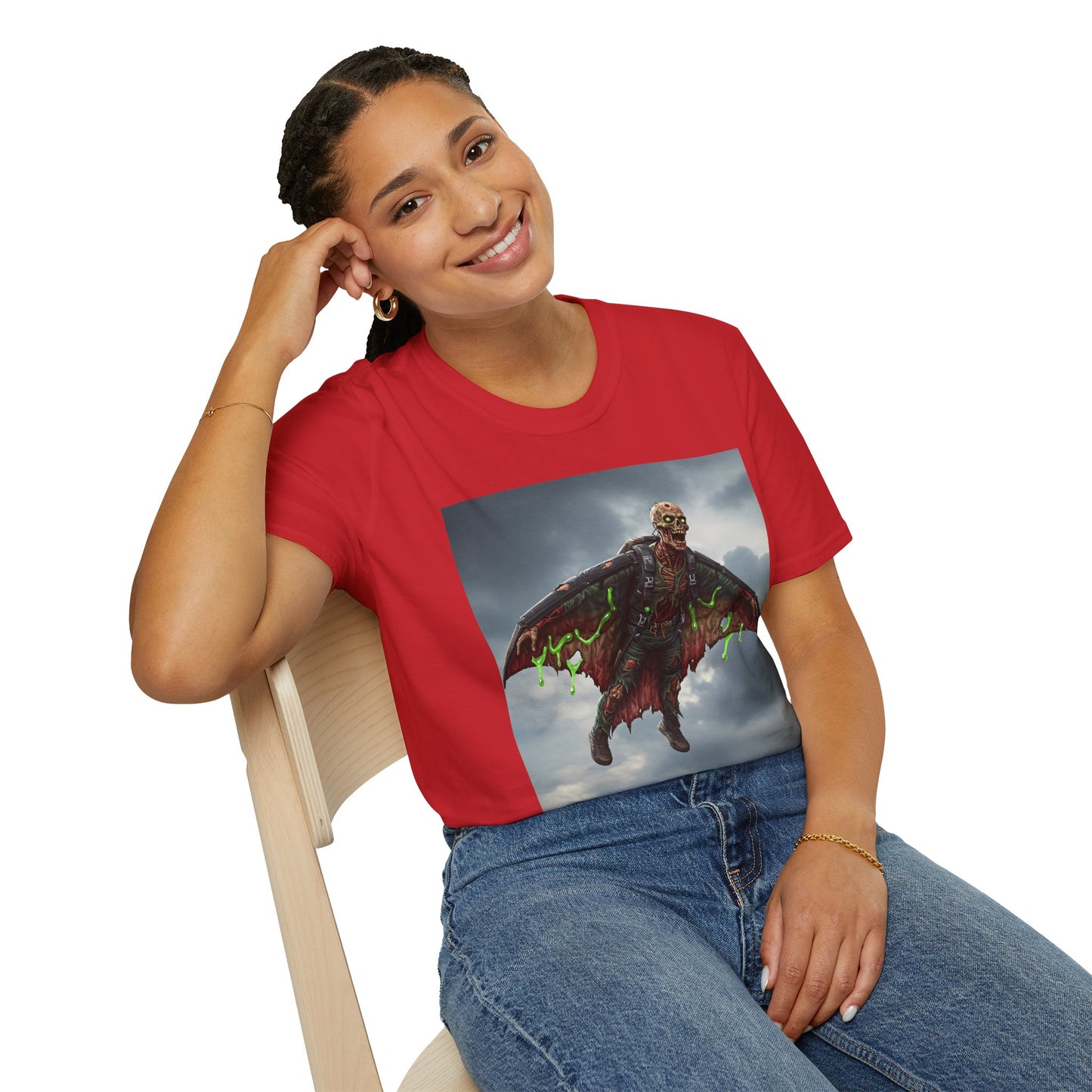 Vintage Horror Mothman Graphic Tee