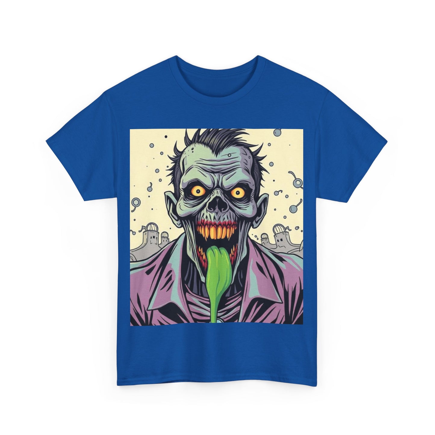 UK - Zombie Graphic Unisex Heavy Cotton Tee