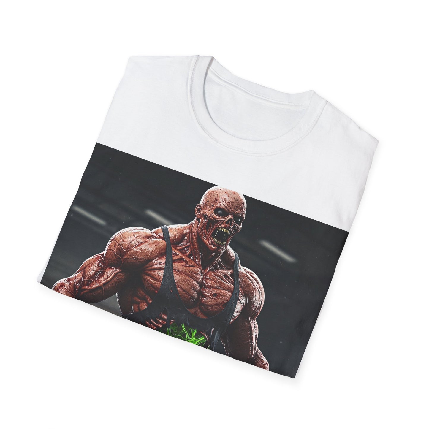 UK - Muscle Graphic Unisex Softstyle T-Shirt - Ideal for Gym Lovers