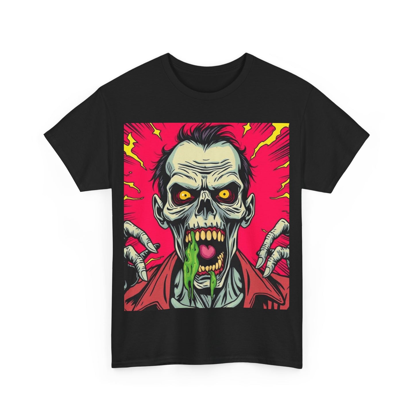 UK - Zombie Apocalypse Unisex Heavy Cotton Tee - Graphic Tee for Horror Fans