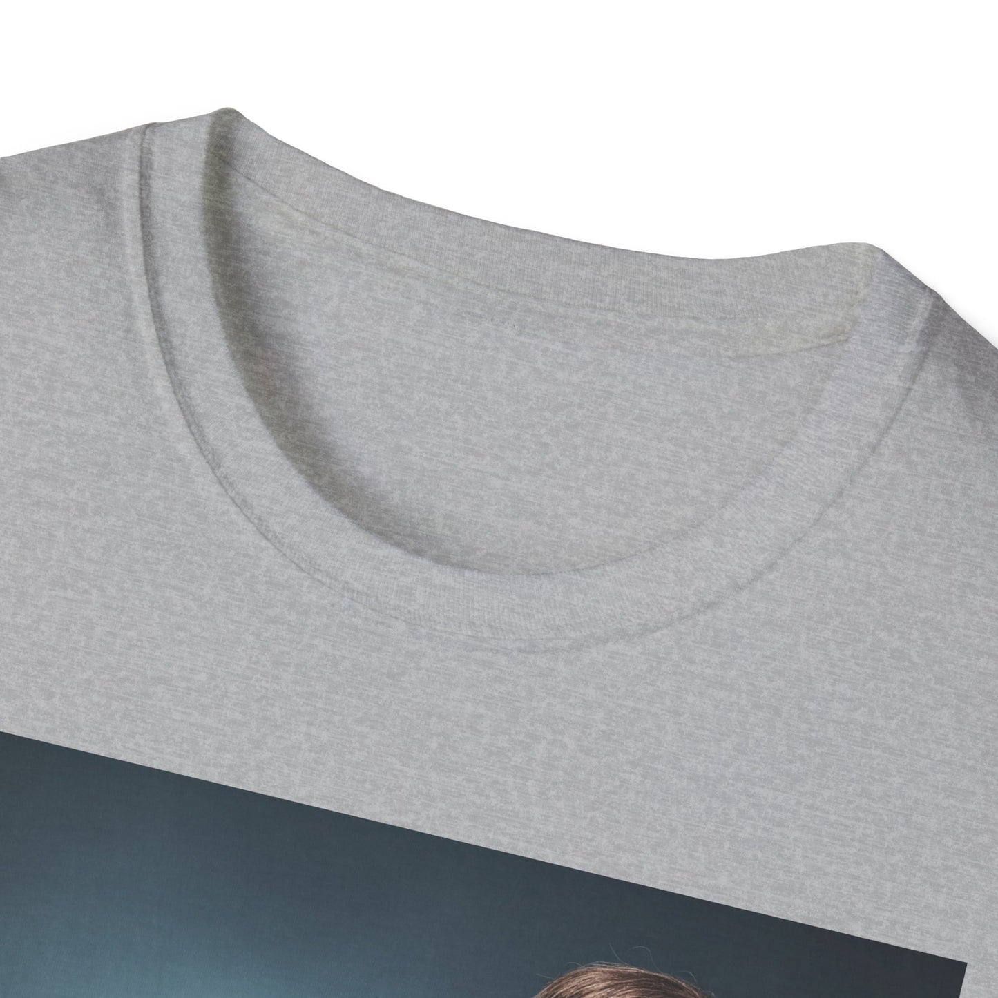 Zombie Graphic Unisex Softstyle T-Shirt - Perfect for Halloween and Horror Fans
